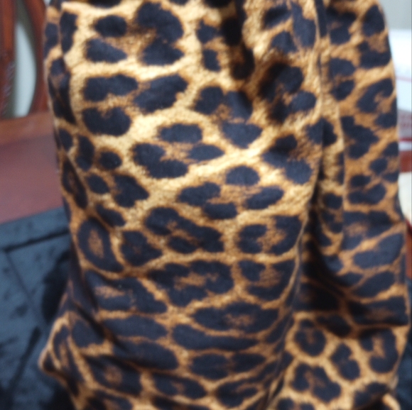 African Cloth back pack bag; approximately 30" deep - Picture 2 of 13